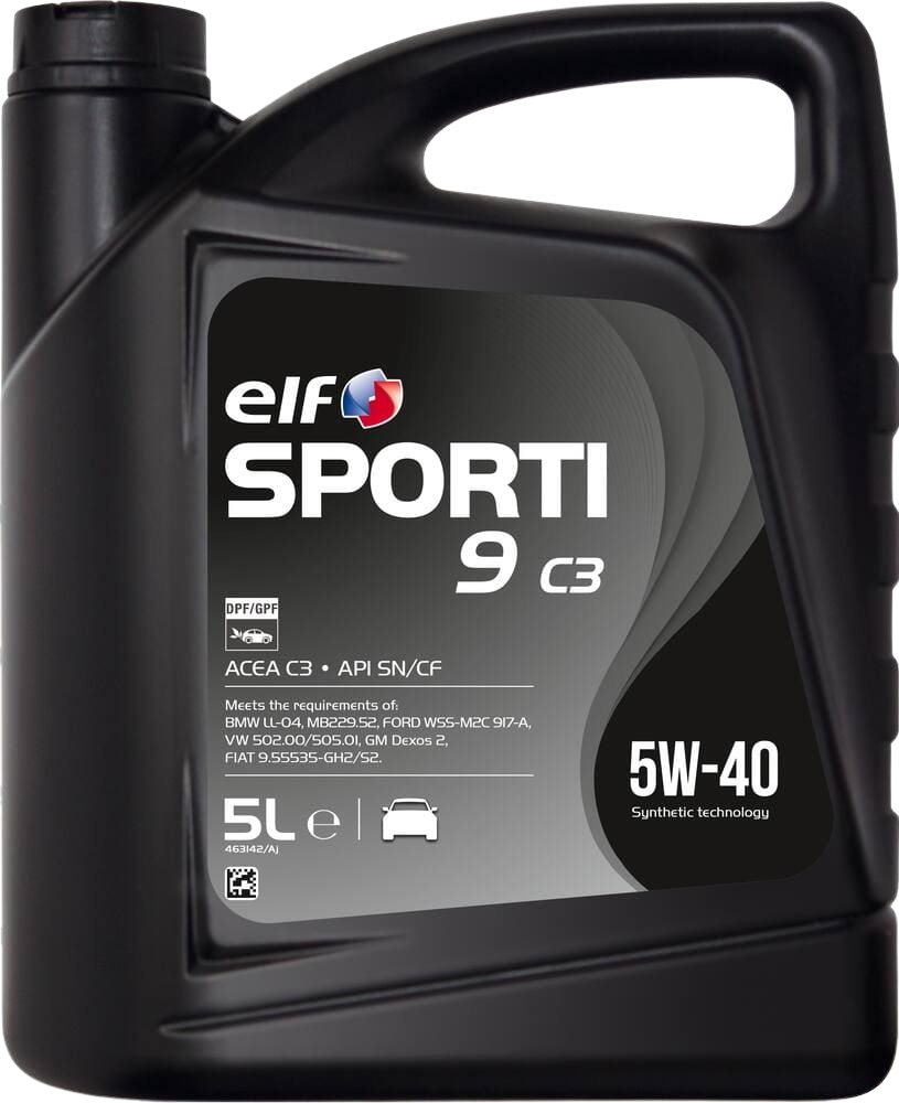 ELF SPORTI 9 C3 5W40  5LT
