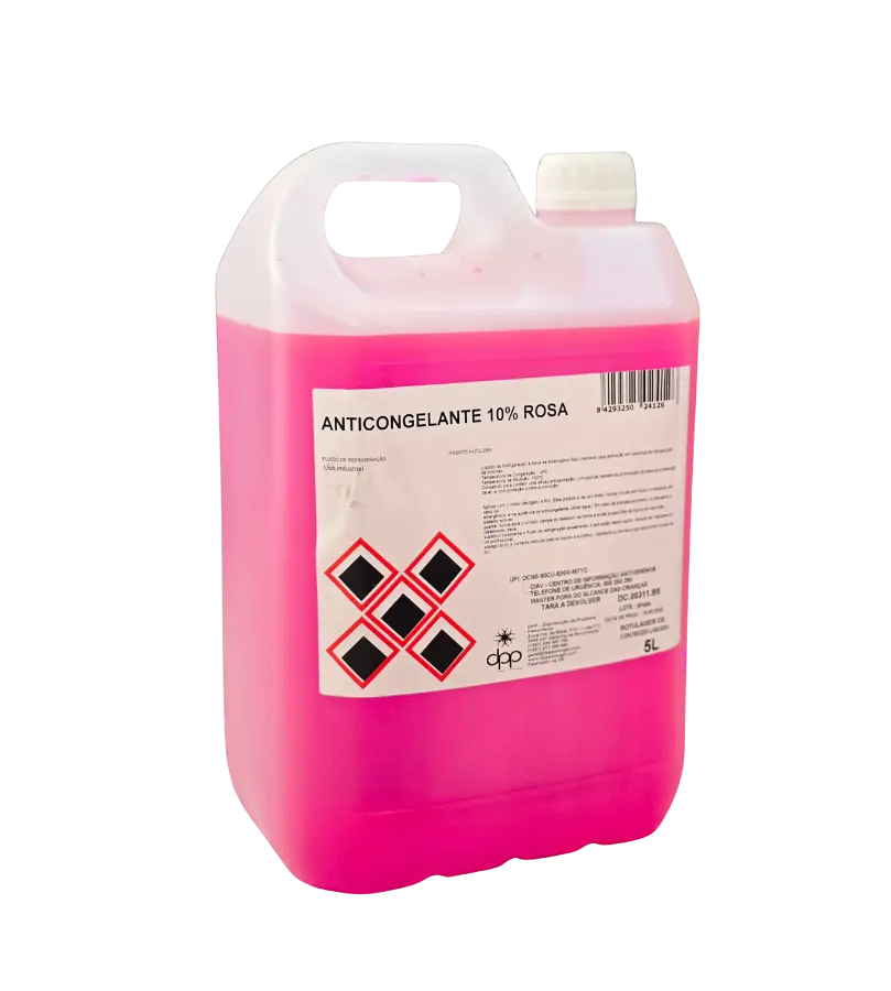 CAR RADIATOR ORGANIC 10% ROSA 5LT