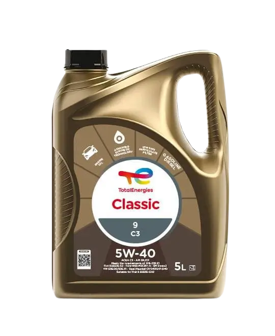 TOTAL CLASSIC 9 C3 5W40  5LT